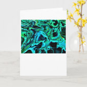 Abstracte kleurenstudie 80, kaart (Gele Bloem)