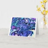 Abstracte kleurenstudie 81, kaart (Gele Bloem)