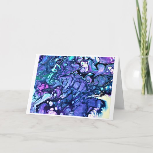 Abstracte kleurenstudie 81, kaart (Voorkant)