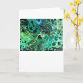 Abstracte kleurenstudie 82, kaart (Gele Bloem)