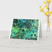 Abstracte kleurenstudie 82, kaart (Gele Bloem)