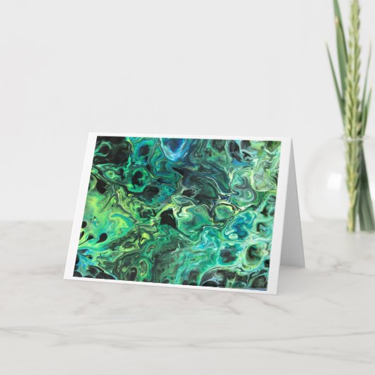 Abstracte kleurenstudie 82, kaart (Voorkant)