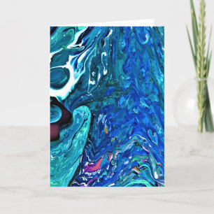 Abstracte kleurenstudie 83, kaart