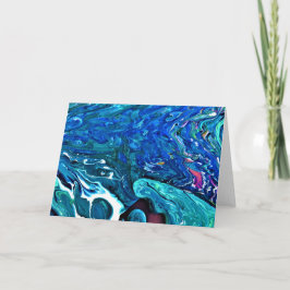 Abstracte kleurenstudie 83, kaart