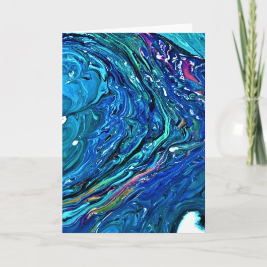 Abstracte kleurenstudie 84, kaart (Voorkant)