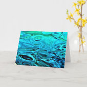 Abstracte kleurenstudie 85, kaart (Gele Bloem)