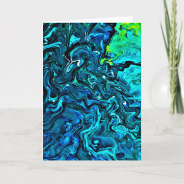 Abstracte kleurenstudie 87, kaart