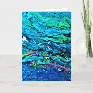 Abstracte kleurenstudie 88, kaart