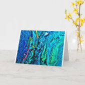 Abstracte Kleurenstudie 88, Kaart (Gele Bloem)