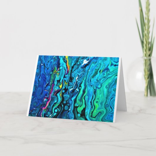 Abstracte Kleurenstudie 88, Kaart (Voorkant)