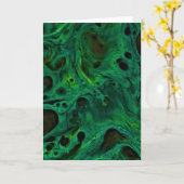 Abstracte kleurenstudie 90, kaart (Gele Bloem)