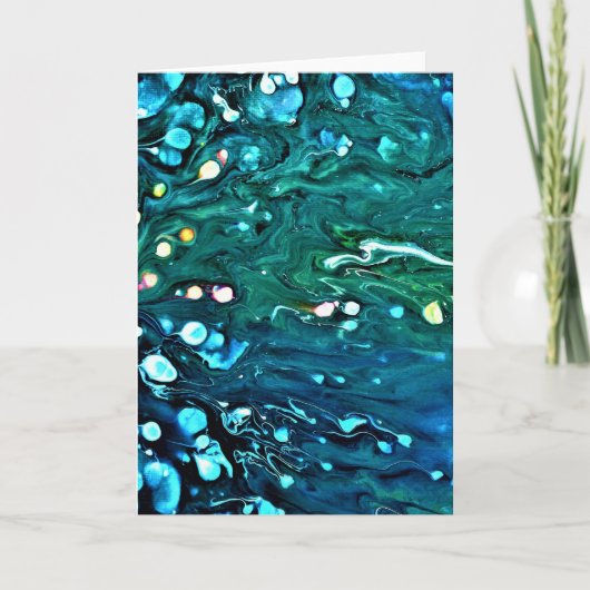 Abstracte kleurenstudie 91, kaart (Voorkant)