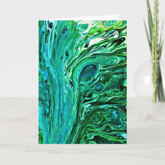 Abstracte kleurenstudie 92, kaart (Voorkant)