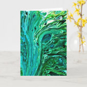 Abstracte kleurenstudie 92, kaart (Gele Bloem)