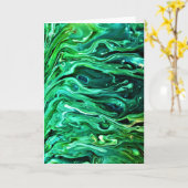 Abstracte kleurenstudie 94, kaart (Gele Bloem)