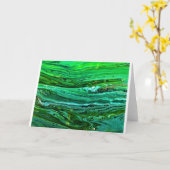 Abstracte kleurenstudie 95, Kaart (Gele Bloem)