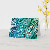 Abstracte kleurenstudie 99, kaart (Gele Bloem)
