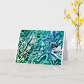 Abstracte kleurenstudie 99, Kaart (Gele Bloem)