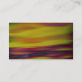 Abstracte kleurentextuur visitekaartje (Achterkant)