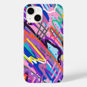 Abstracte kleurenweergave Case-Mate iPhone case (Achterkant)