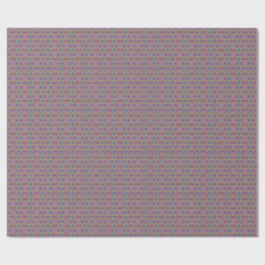 Abstracte kleurenwerveling cadeaupapier (Vlak)