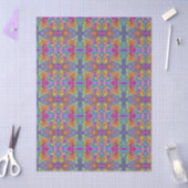 Abstracte kleurenwerveling tissuepapier (Craft)