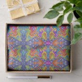 Abstracte kleurenwerveling tissuepapier (Geschenk)