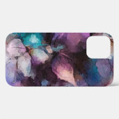 Abstracte kleurige olie, acrylverf van veer Case-Mate iPhone case (Achterkant (horizontaal))