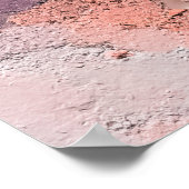 Abstracte kleurige olie, acrylverf van veer poster (Hoek)