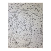 Abstracte kleurpagina