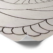 Abstracte kleurpagina poster (Hoek)