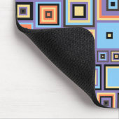 Abstracte kleurpleinen muismat (Hoek)