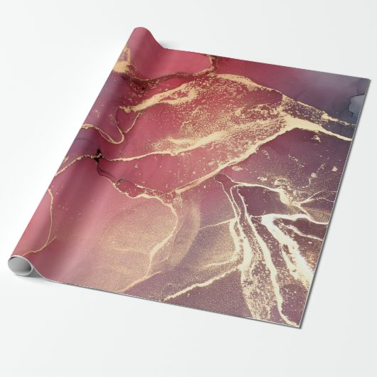 Abstracte kleurrijke achtergrond, behang. Het meng Cadeaupapier (Uitgerold)