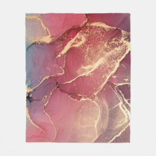 Abstracte kleurrijke achtergrond, behang. Het meng Fleece Deken