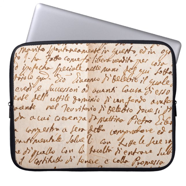 Abstracte kleurrijke achtergrond, behang. Het meng Laptop Sleeve (Voorkant)