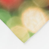 Abstracte kleurrijke achtergrond fleece deken (Hoek)