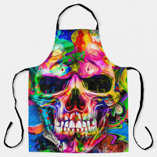 abstracte kleurrijke achtergrond met kleurrijke sc schort