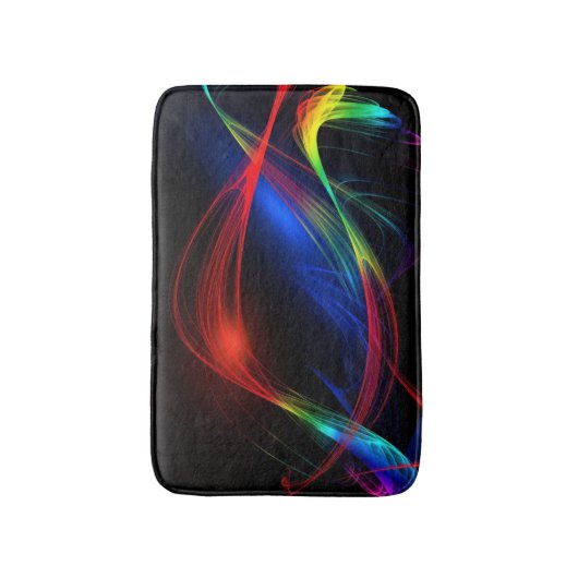 Abstracte kleurrijke badmat (Voorkant Verticaal)