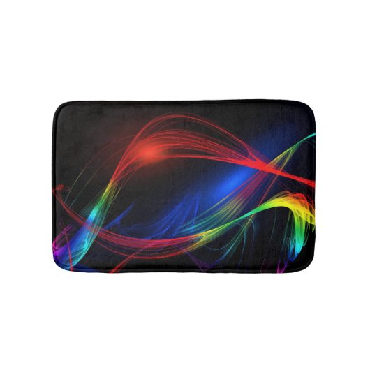 Abstracte kleurrijke badmat (Voorkant)