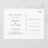 Abstracte kleurrijke bewaarder het Briefkaart Datu (Achterkant)