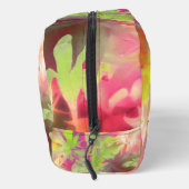 Abstracte kleurrijke bladeren cosmetische tas (Rechts)