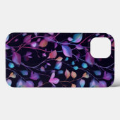 Abstracte kleurrijke bladeren en bloempatronen Case-Mate iPhone case (Achterkant (horizontaal))