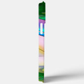 Abstracte kleurrijke bladeren met psychedelische s Case-Mate iPhone case (Achterkant / Rechts)