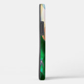 Abstracte kleurrijke bladeren met psychedelische s Case-Mate iPhone case (Achterkant / Rechts)