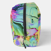 Abstracte kleurrijke bloemen cosmetische tas (Rechts)