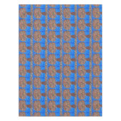 Abstracte kleurrijke boom tafelkleed (Voorkant)