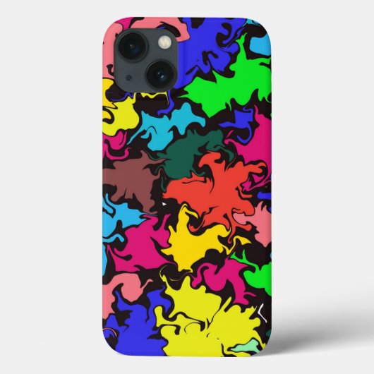 Abstracte kleurrijke draai / Case-Mate iPhone case (Achterkant)