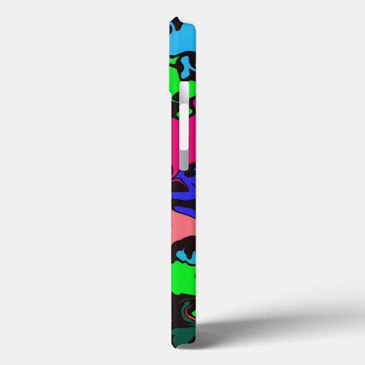 Abstracte kleurrijke draai / Case-Mate iPhone case (Achterkant / Links)