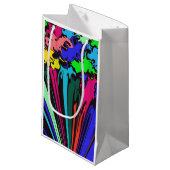 Abstracte kleurrijke draai / gekleurd / klein cadeauzakje (Voorkant Gekanteld)