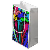 Abstracte kleurrijke draai / gekleurd / klein cadeauzakje (Achterkant Gekanteld)